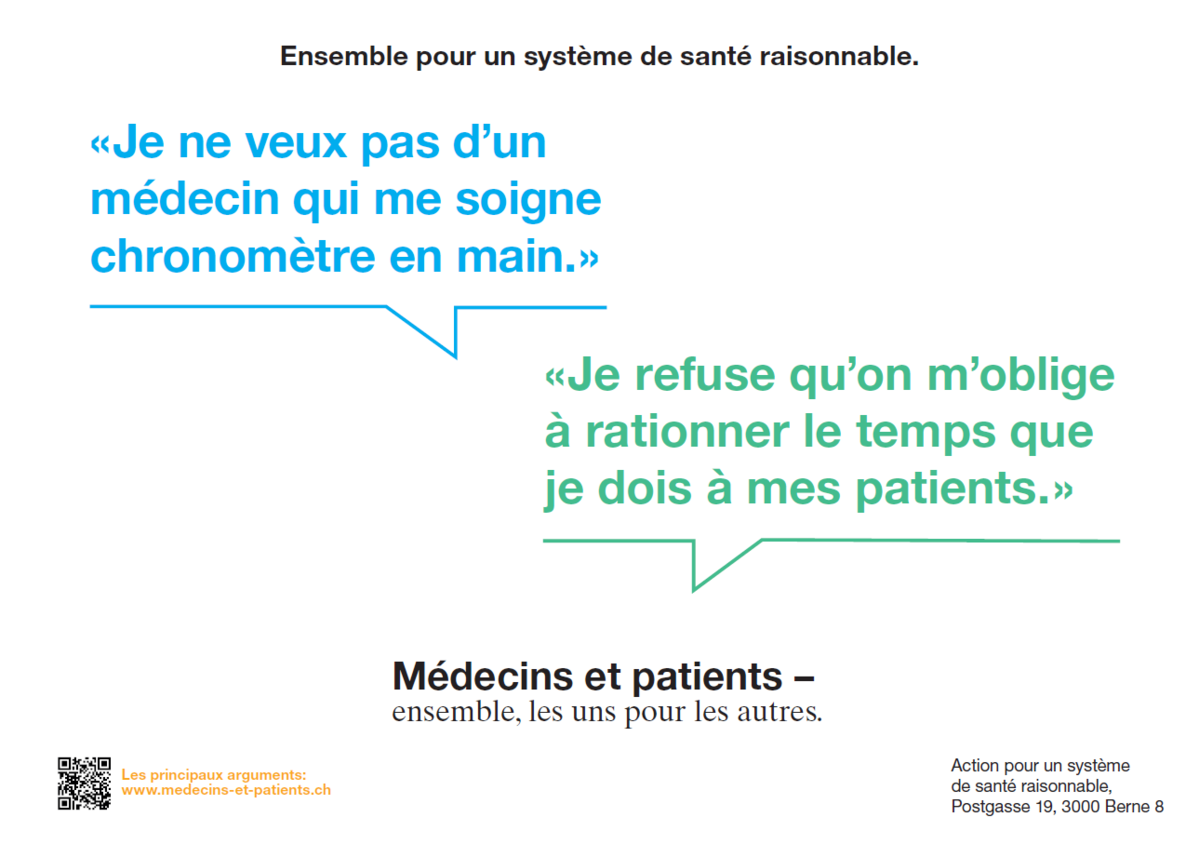 Campagne nationale "Médecins et patients"